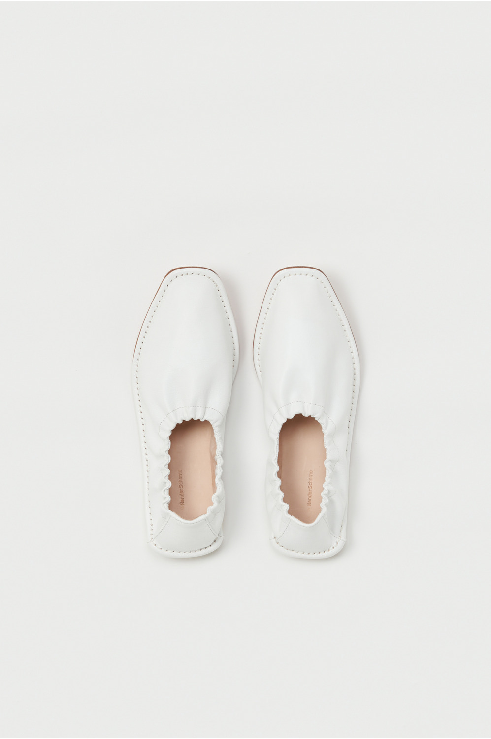 foot cast///flat ballet 詳細画像 white 3