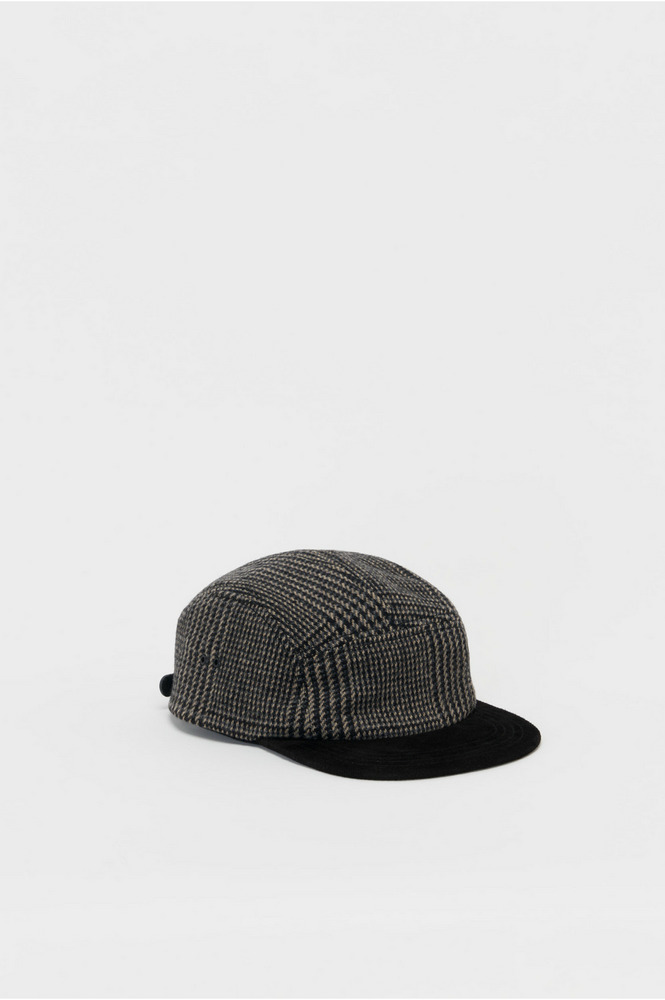 tweed jet cap 詳細画像 black 