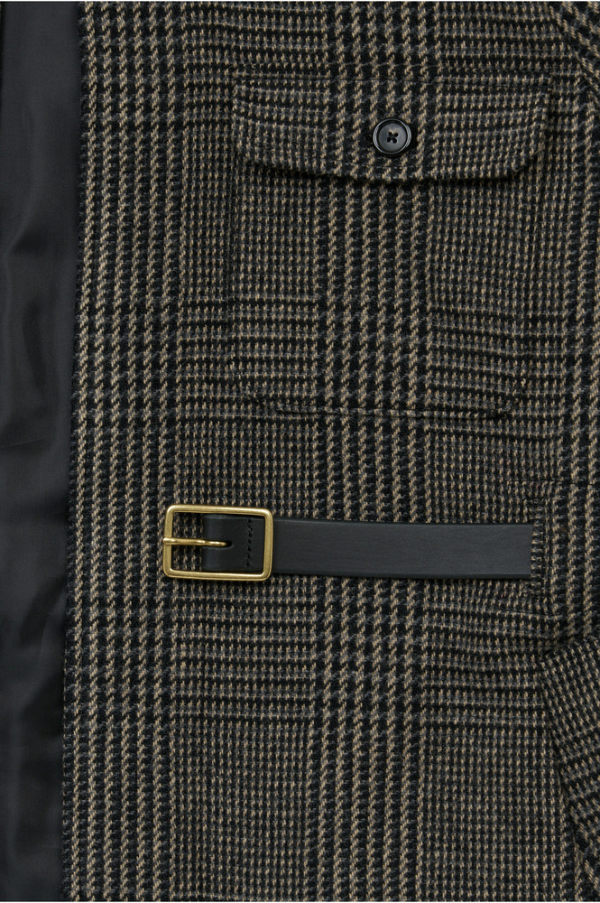 tweed jacket 詳細画像 dark brown 2