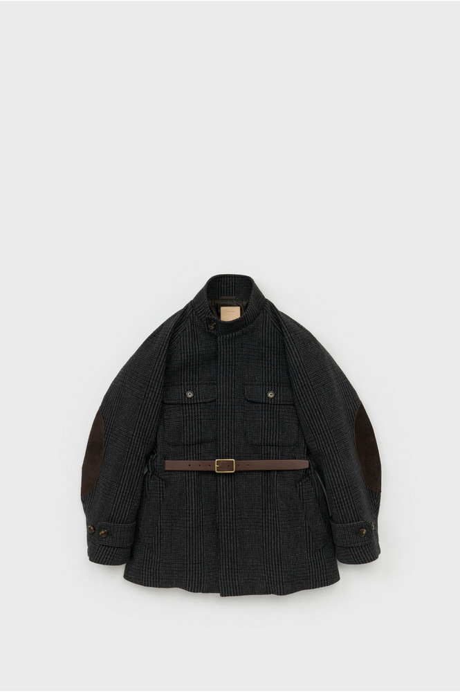 tweed jacket 詳細画像 dark brown 