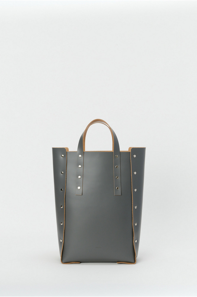 assemble hand bag tall L 詳細画像 steel gray 