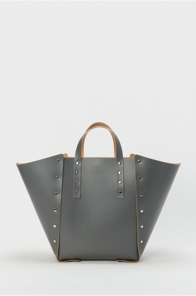 assemble hand bag wide L 詳細画像 steel gray 