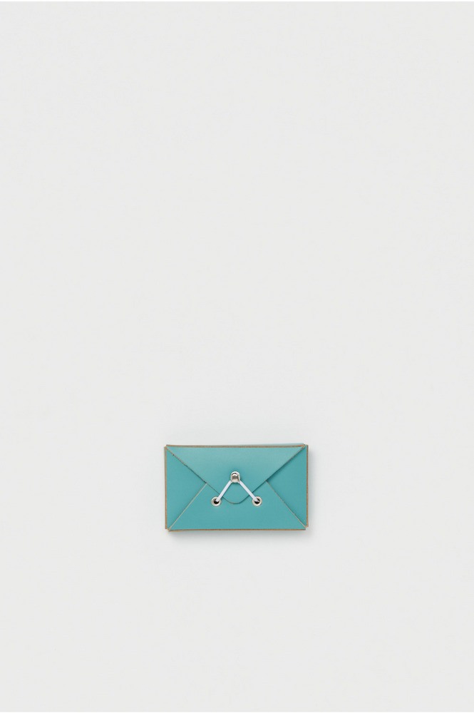assemble envelope card case 詳細画像 peacock blue 