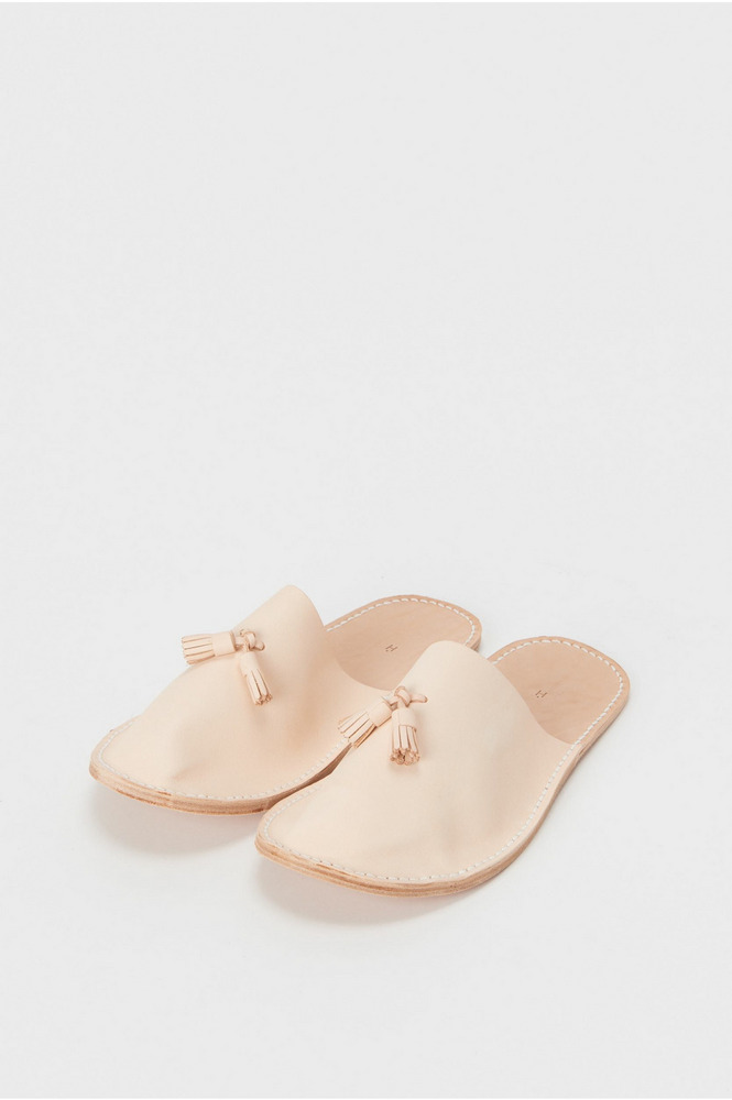 leather slipper 詳細画像 natural 