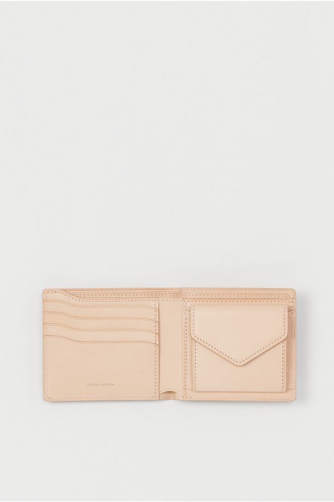 half folded wallet 詳細画像 natural 2