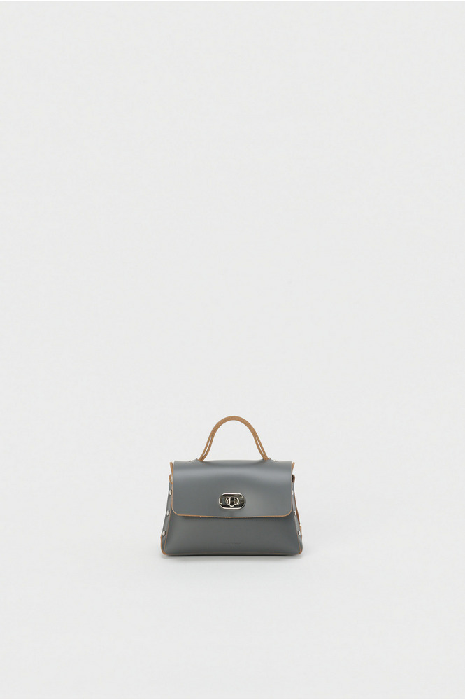 assemble hand bag flap S 詳細画像 steel gray 