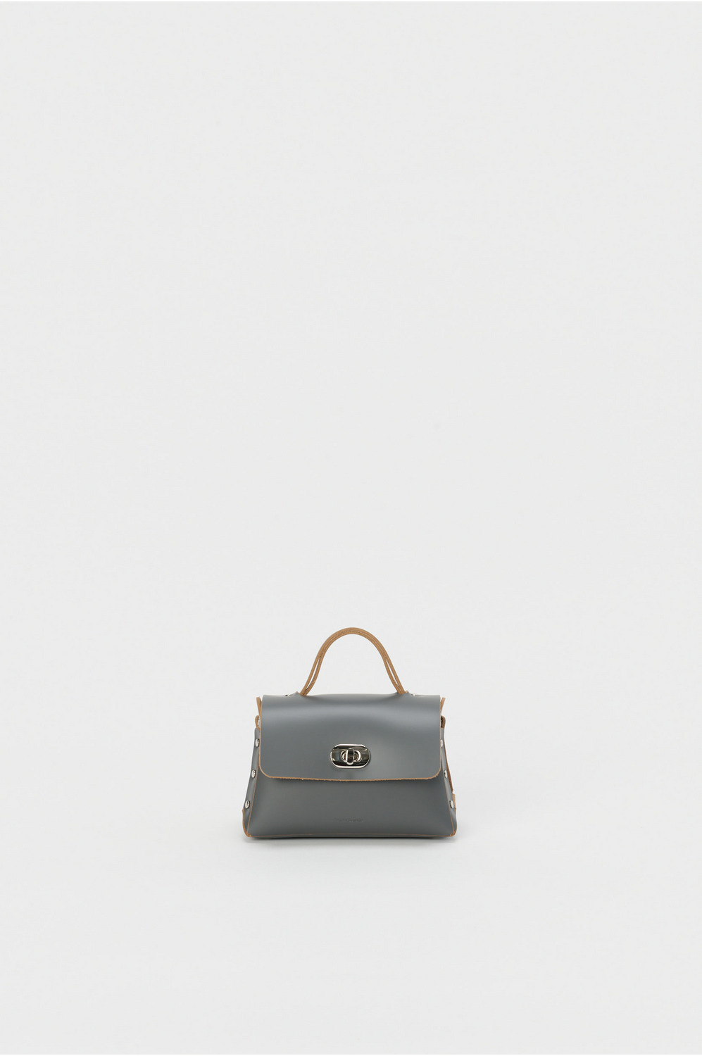 assemble hand bag flap S 詳細画像 steel gray 1
