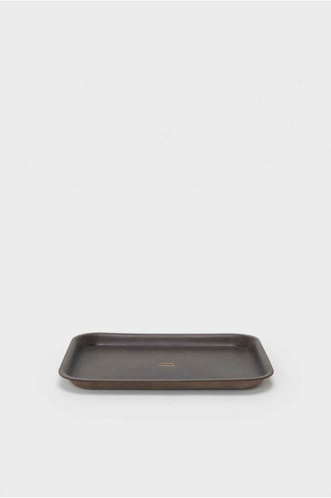 leather tray L 詳細画像 dark brown 2