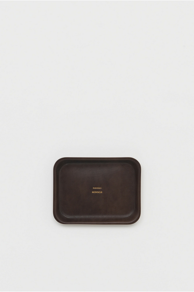 leather tray M 詳細画像 dark brown 