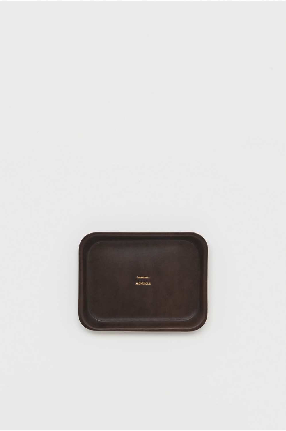 leather tray M 詳細画像 dark brown 1
