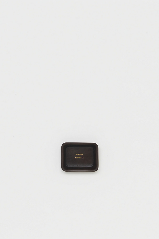 leather tray S 詳細画像 dark brown 