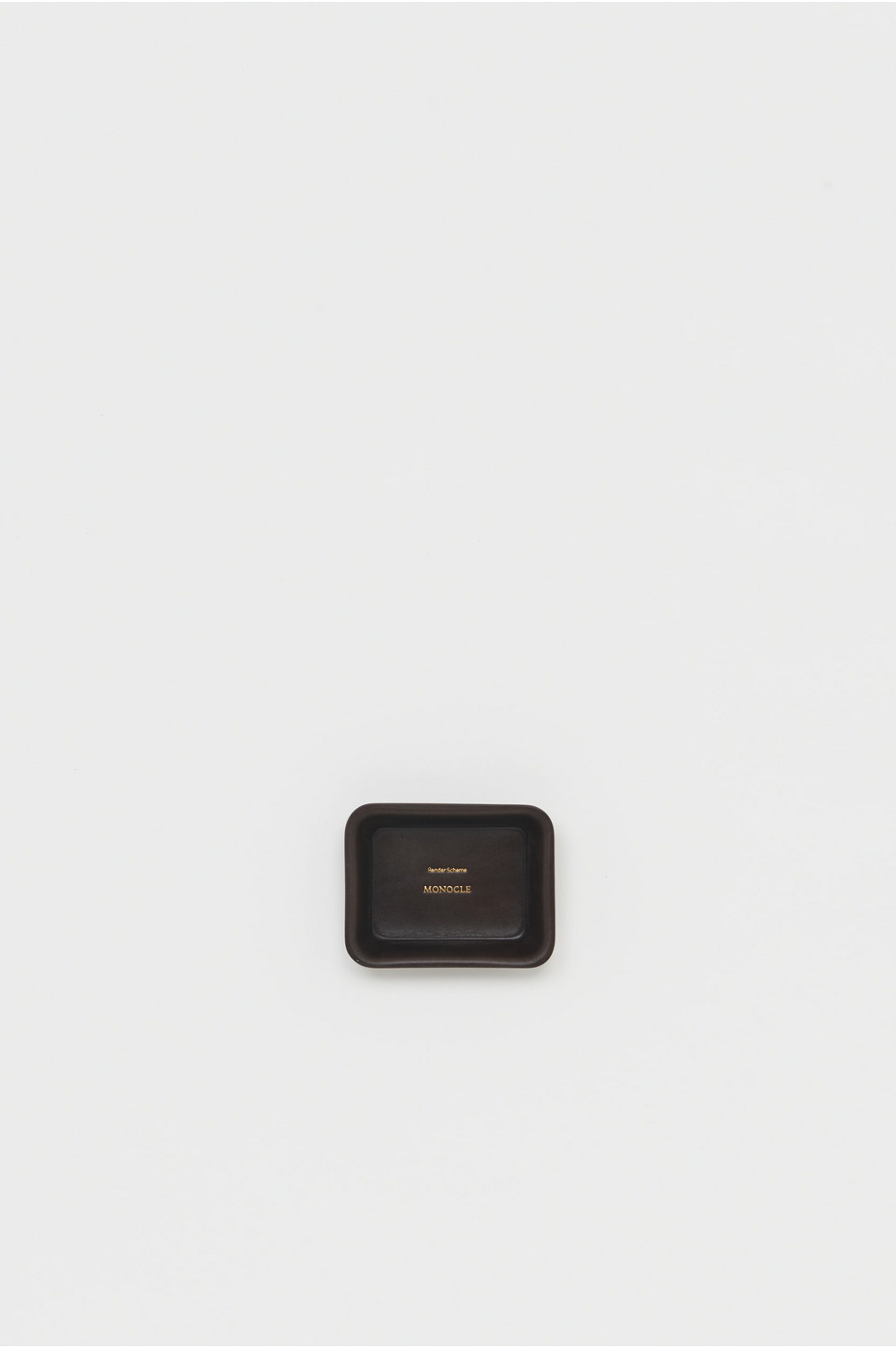 leather tray S 詳細画像 dark brown 1