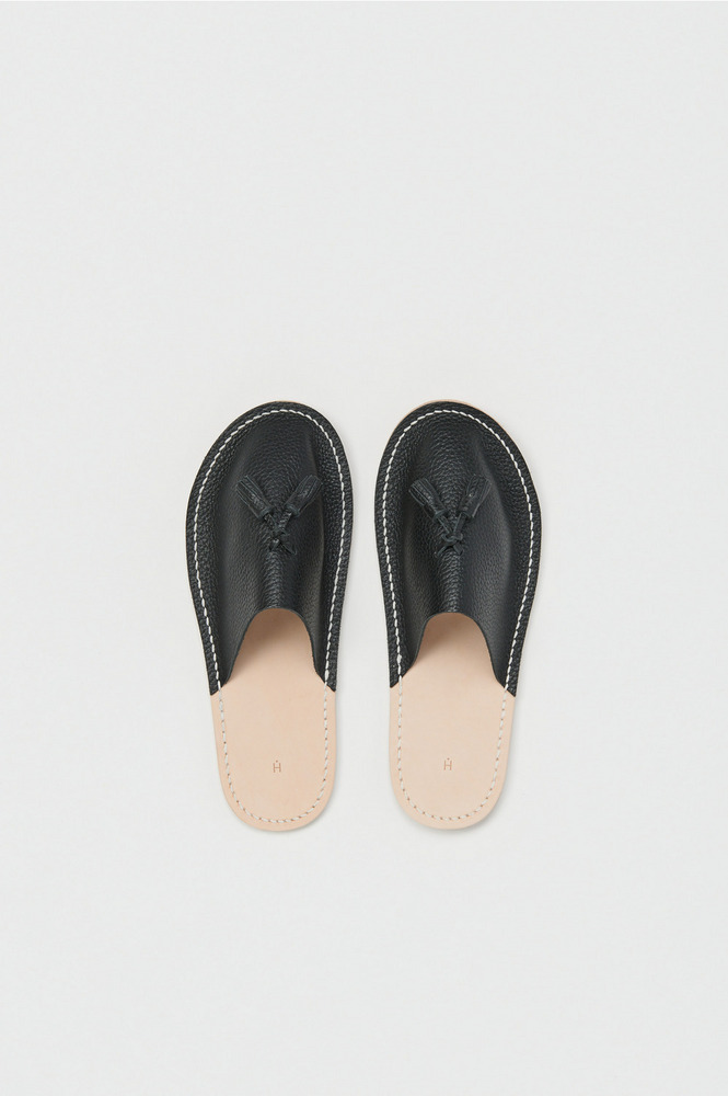 leather slipper 詳細画像 salmon pink 3