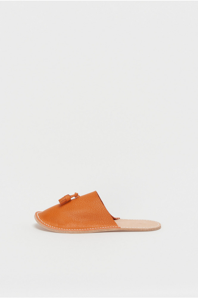 leather slipper 詳細画像 orange 2