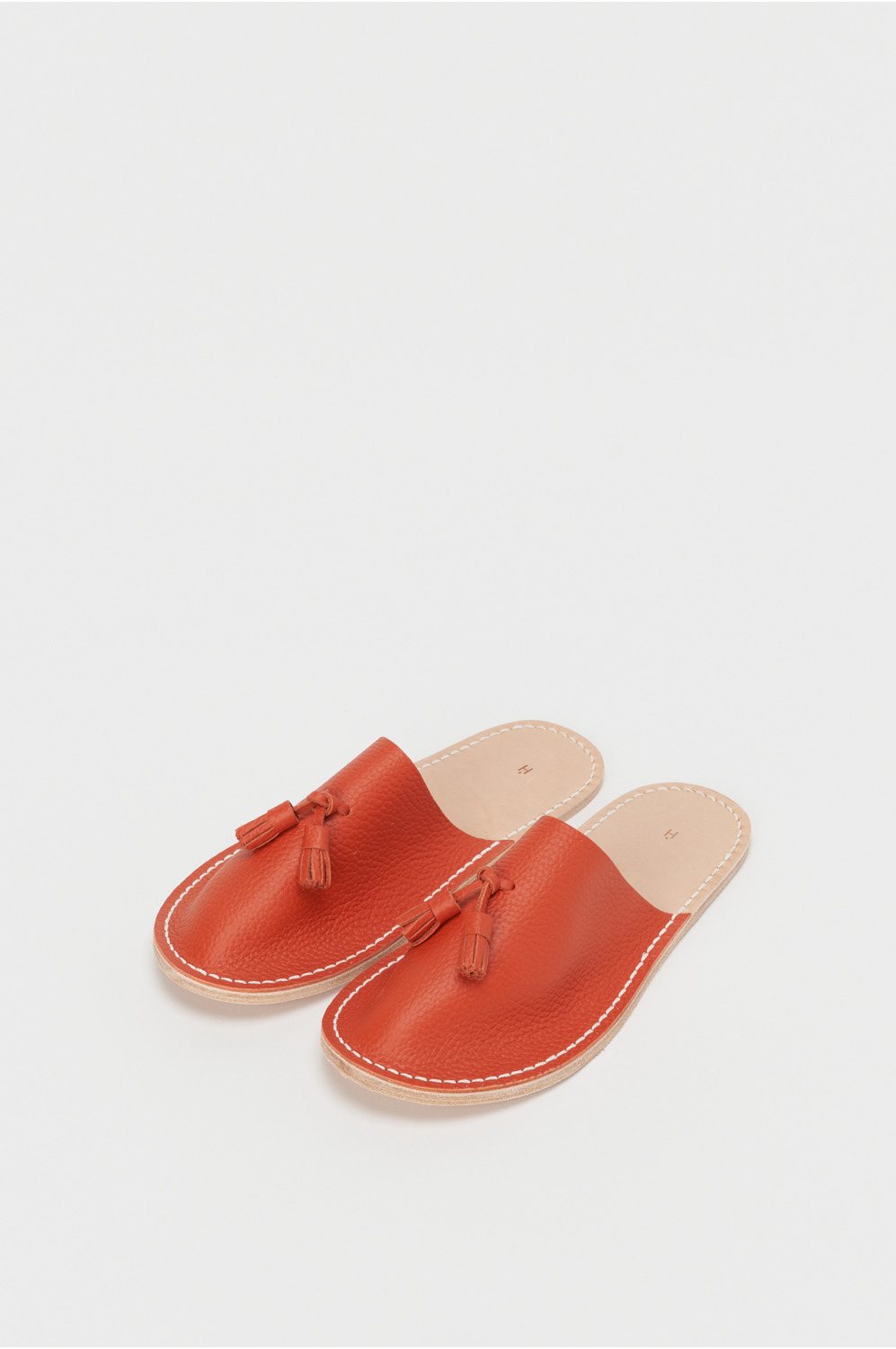 leather slipper 詳細画像 copper orange 1