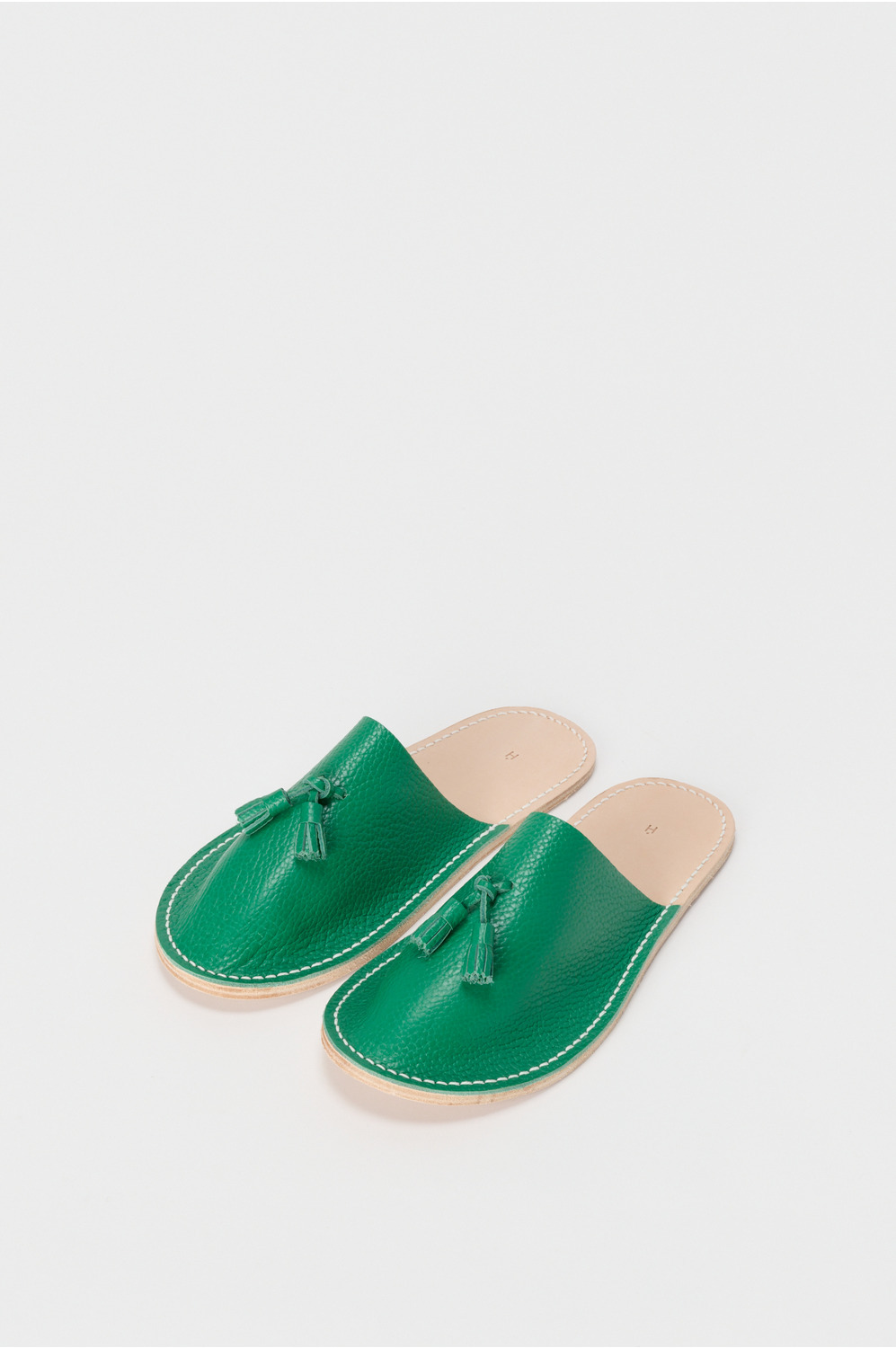 leather slipper 詳細画像 green 1