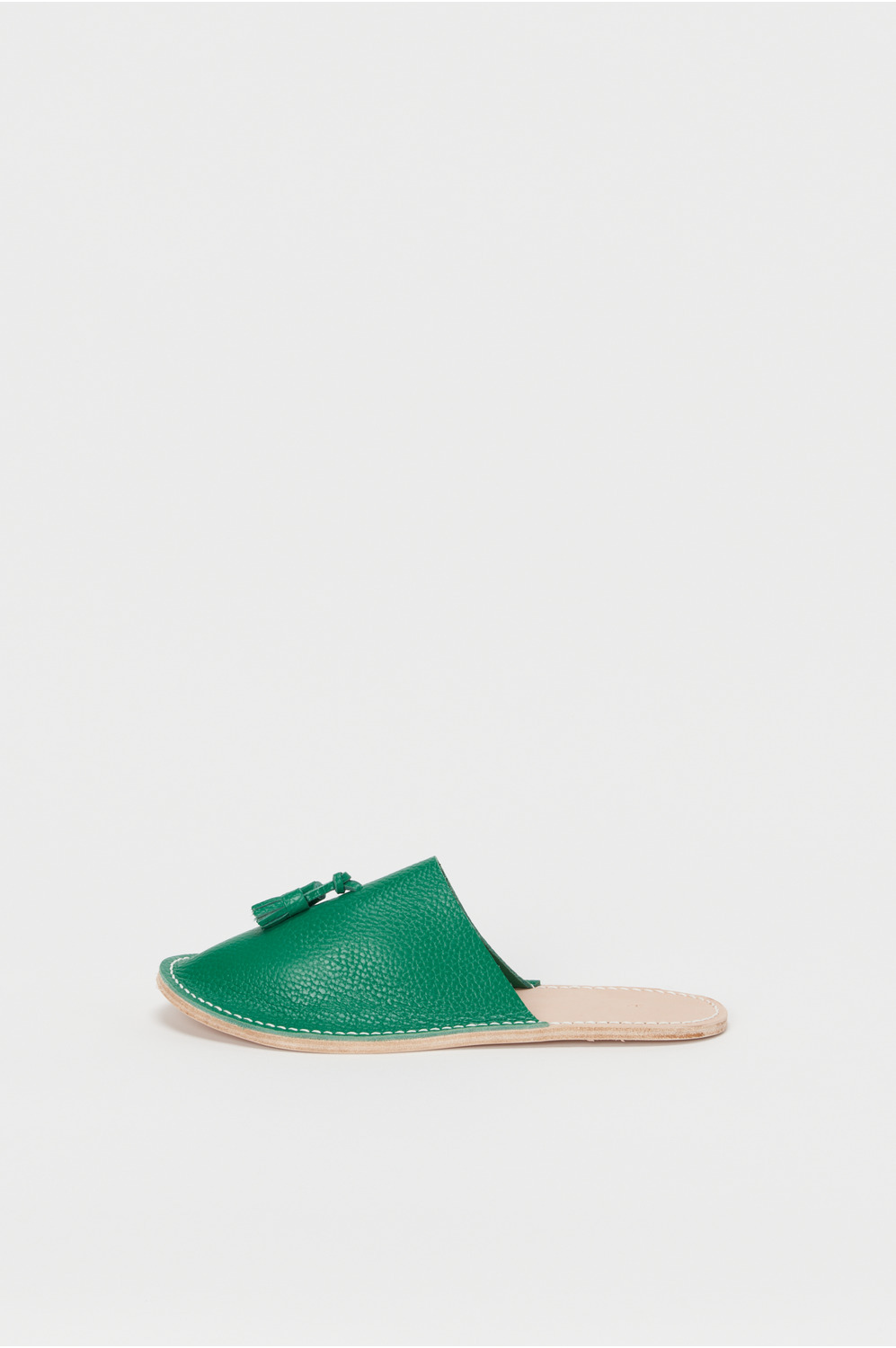 leather slipper 詳細画像 green 2