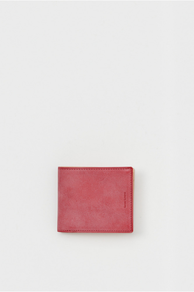 half folded wallet 詳細画像 red 1
