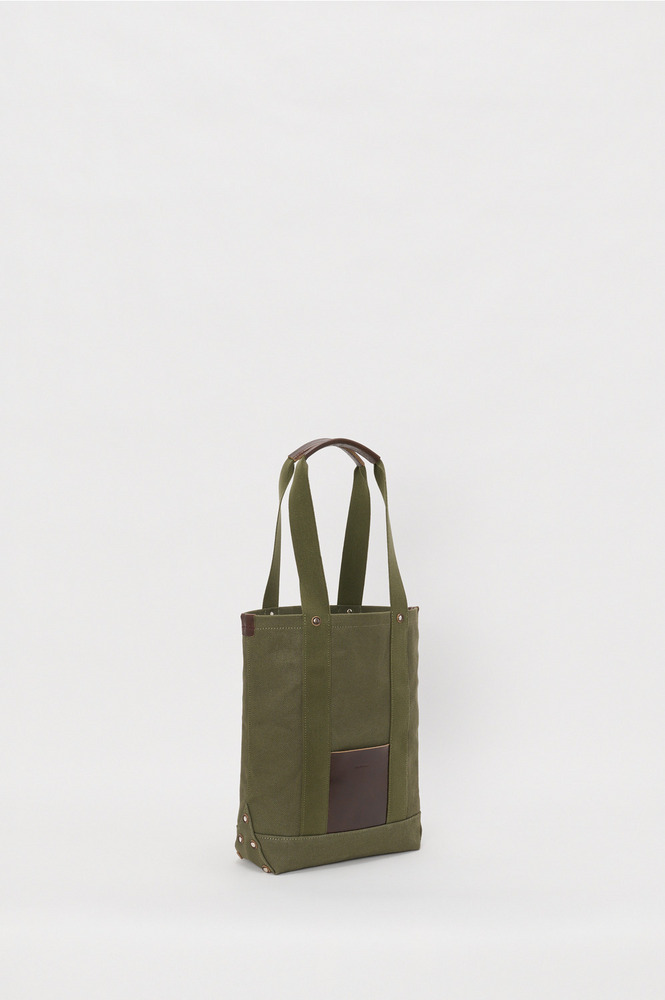 Khaki green tote best sale bag
