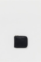 horizontal zip purse 詳細画像