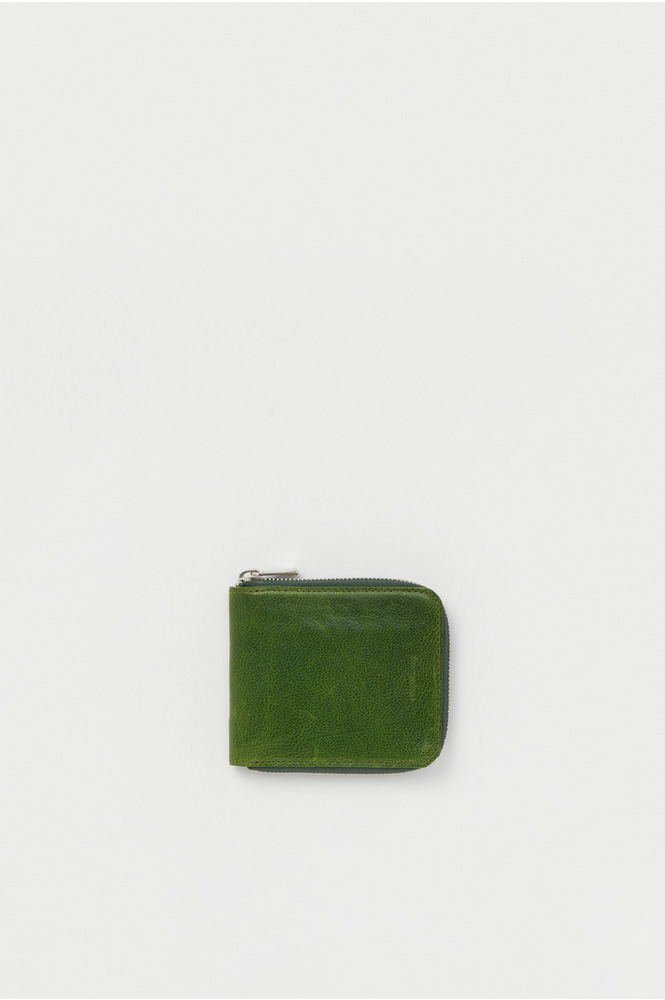 horizontal zip purse 詳細画像 lime green 