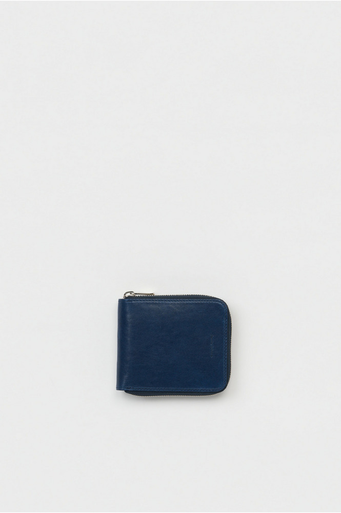 horizontal zip purse 詳細画像 navy 