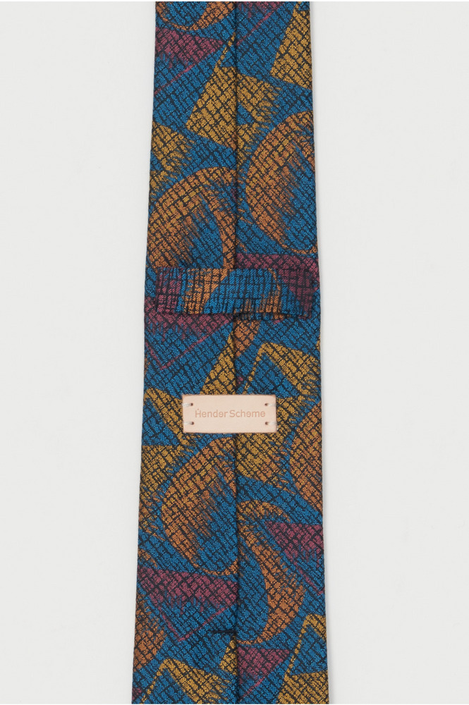 necktie 詳細画像 abstract cobalt blue 3