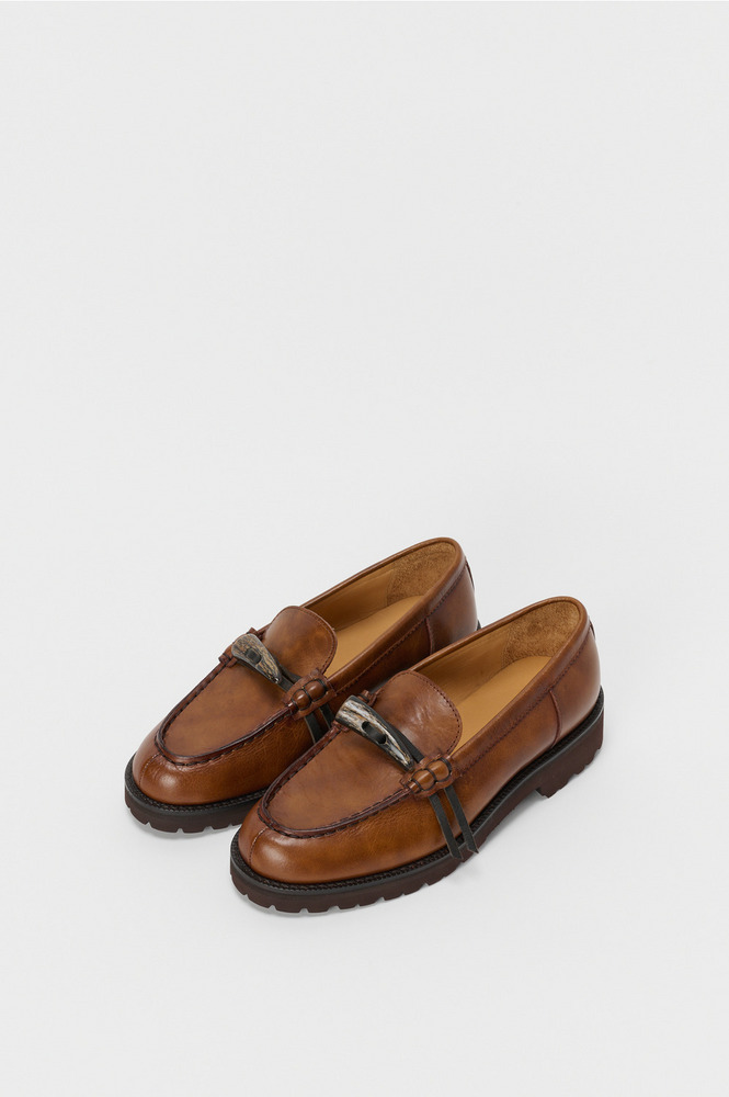 horn loafer smooth 詳細画像 brown 
