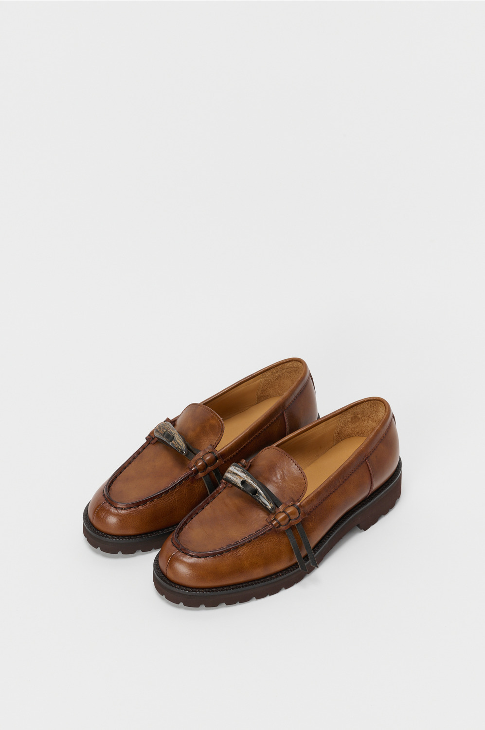horn loafer smooth 詳細画像 brown 1