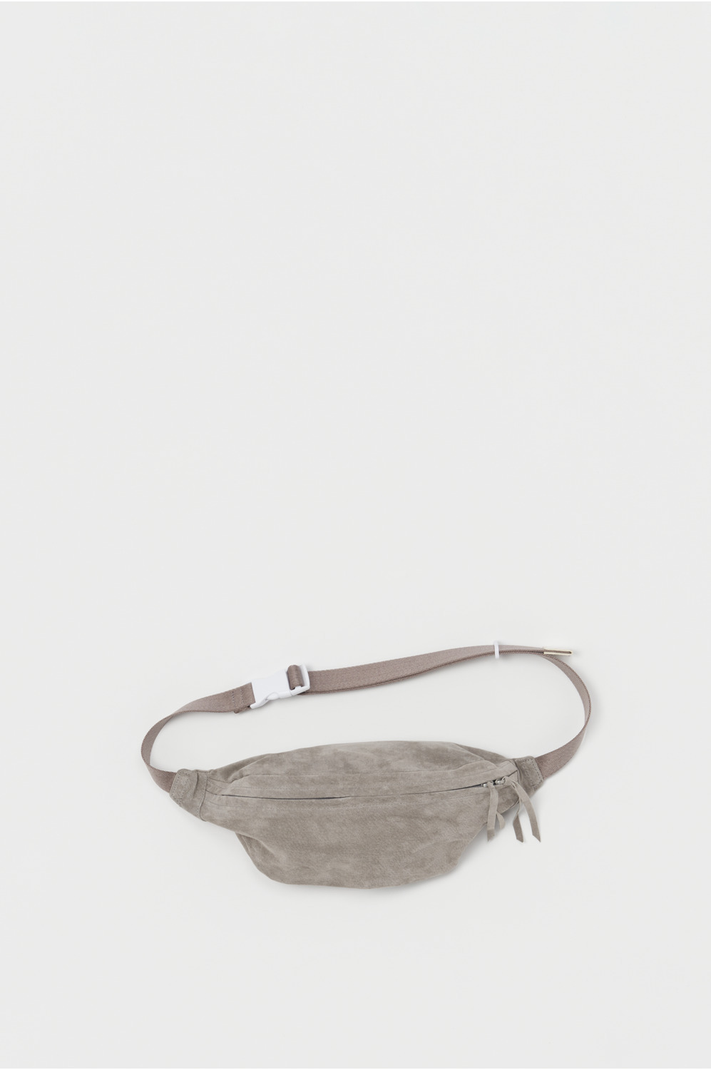 pig waist pouch bag 詳細画像 light gray 1