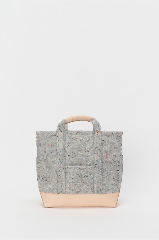 Recycled felt) bag small 詳細画像 mix gray/natural 1