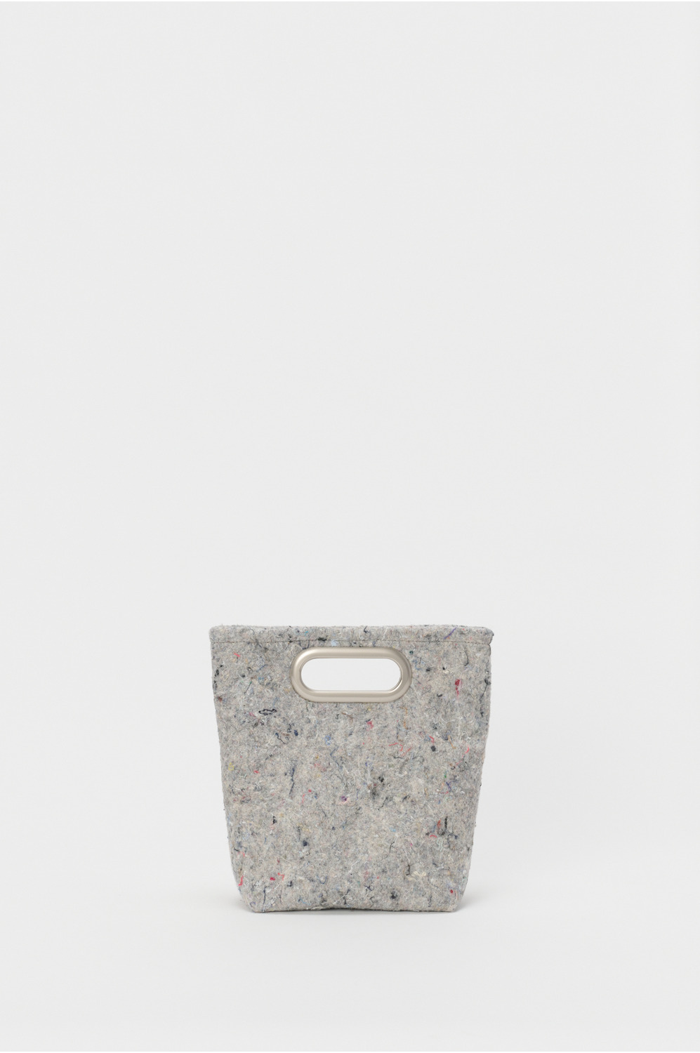Recycled felt) hole bag small 詳細画像 mix gray 1
