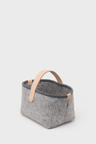 Recycled felt) one strap bag large 詳細画像