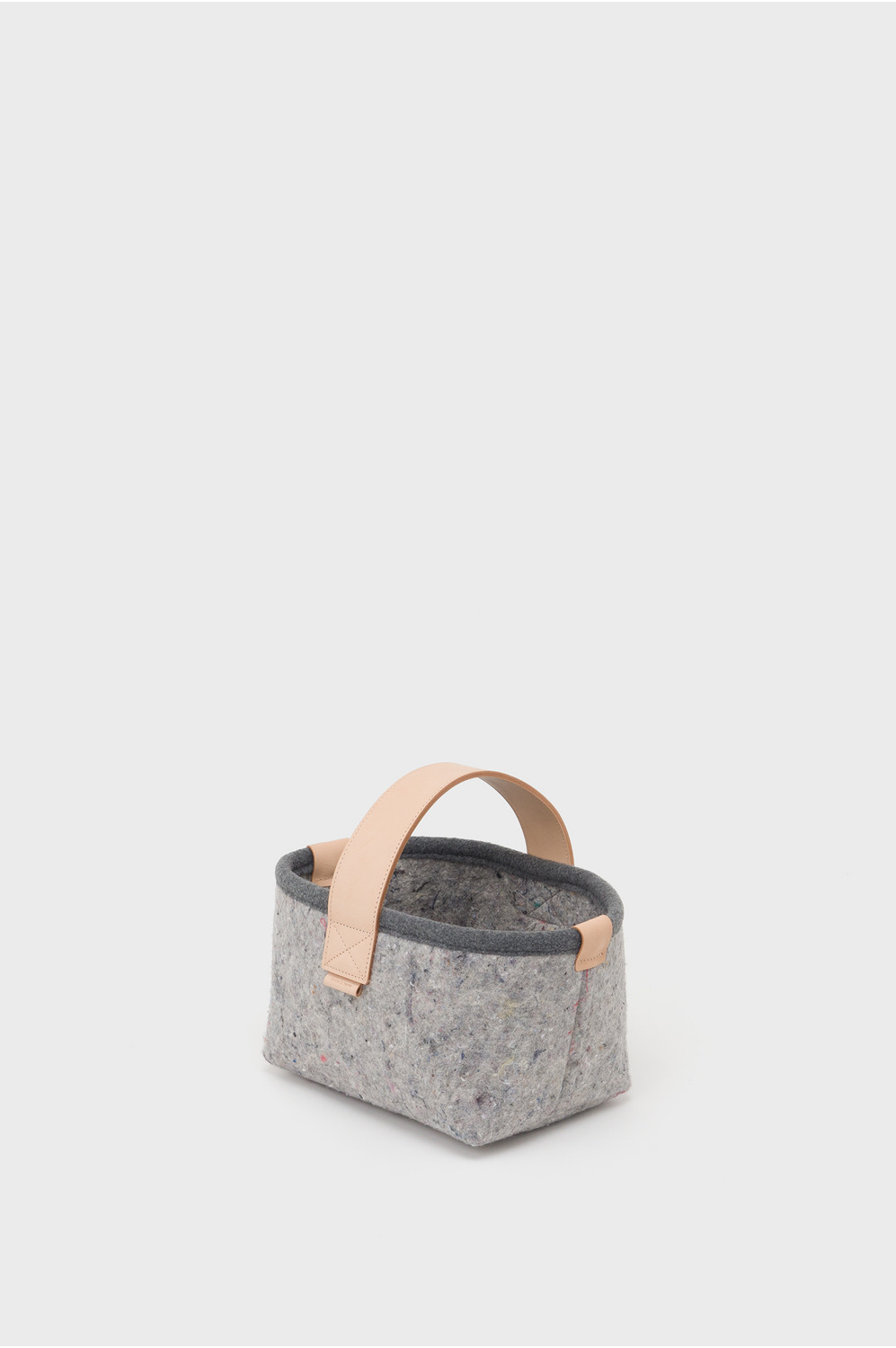 Recycled felt) one strap bag small 詳細画像 mix gray/natural 2