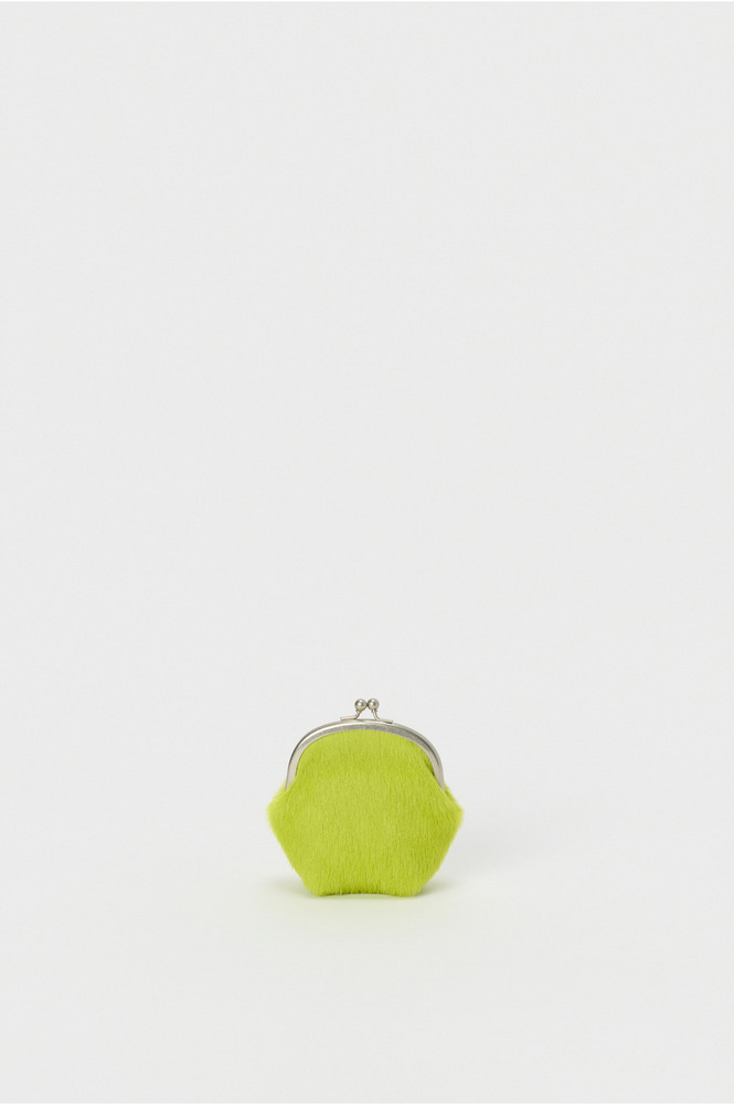 hairy snap pouch 詳細画像 lime green 1
