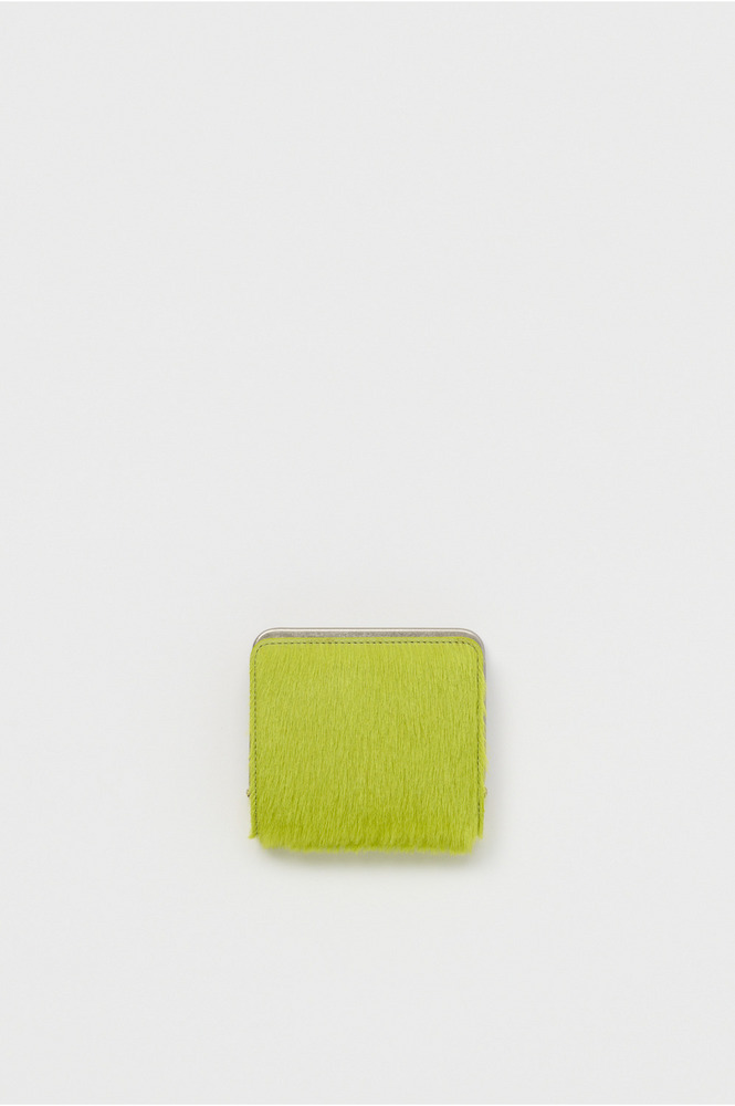 hairy snap wallet 詳細画像 lime green 