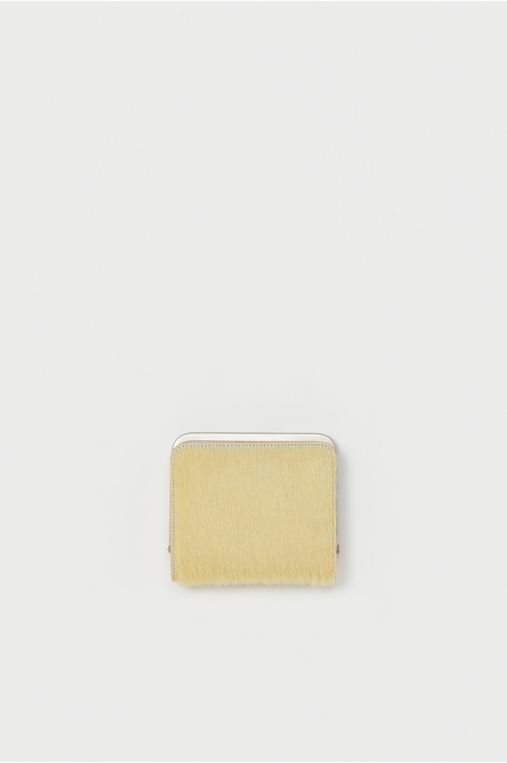 hairy snap wallet 詳細画像 cream yellow 1