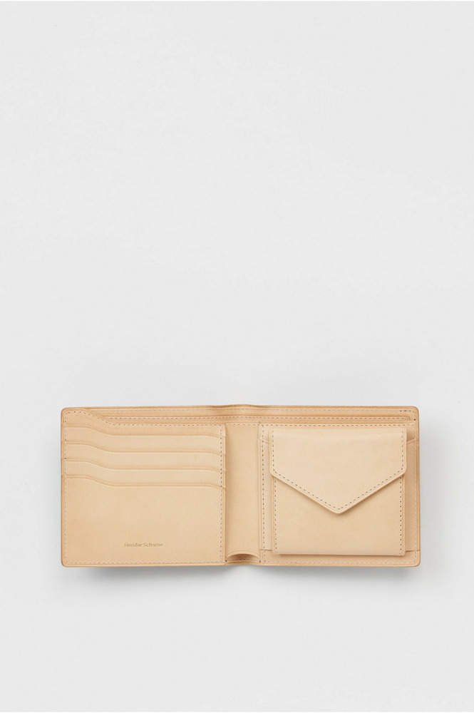 half folded wallet 詳細画像 natural 1