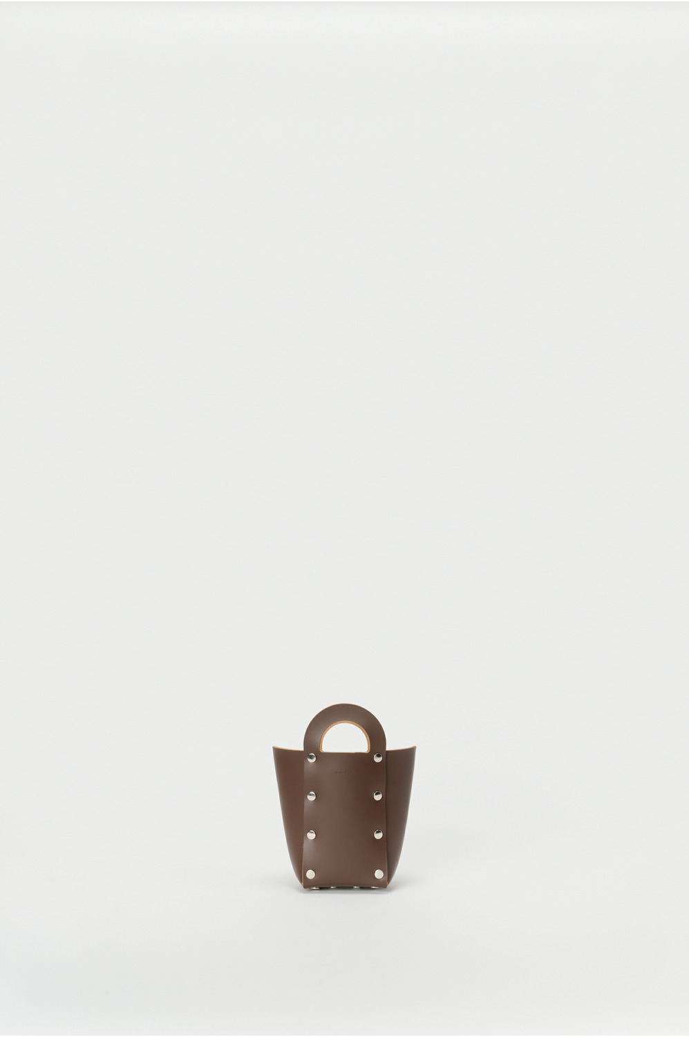 assemble daikei hand bag S 詳細画像 dark brown 1