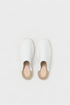 jute mule grain leather 詳細画像