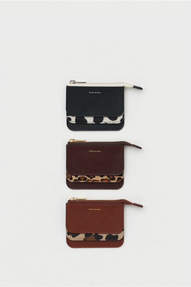 3 layered purse 詳細画像 brown/leopard 3