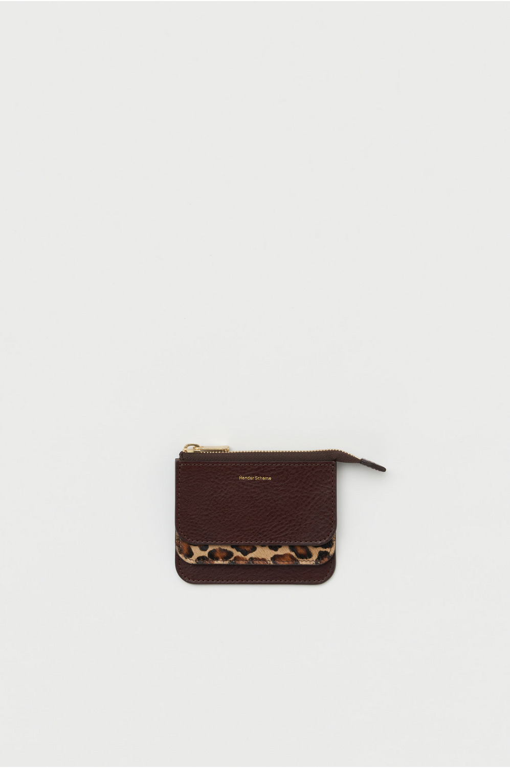 3 layered purse 詳細画像 dark brown/leopard 1