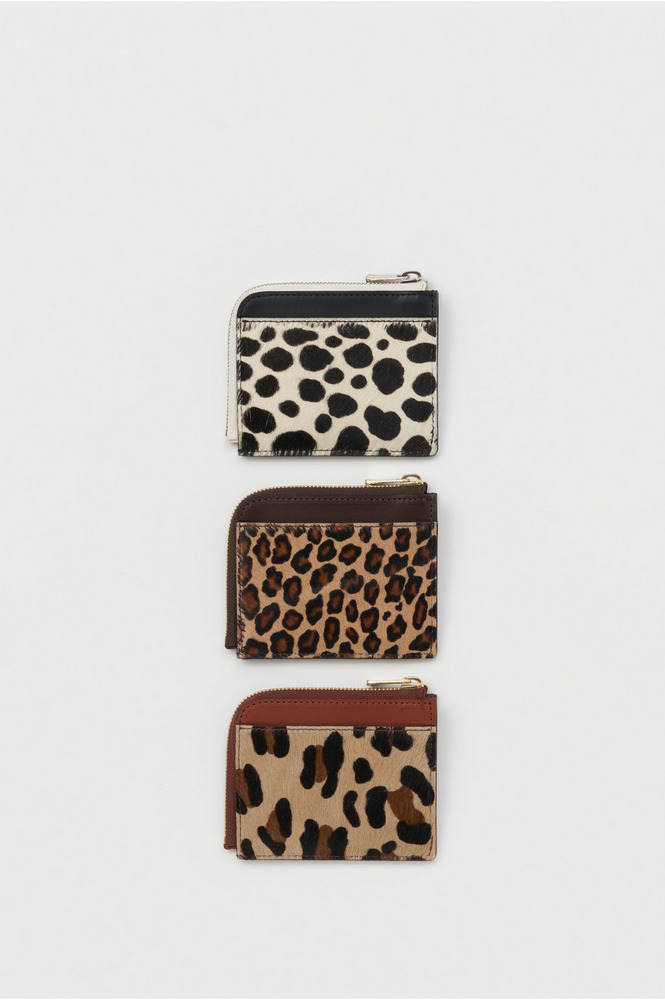 L zip purse 詳細画像 brown/leopard 2