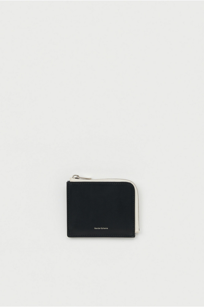 L zip purse 詳細画像 black/dalmatian 2