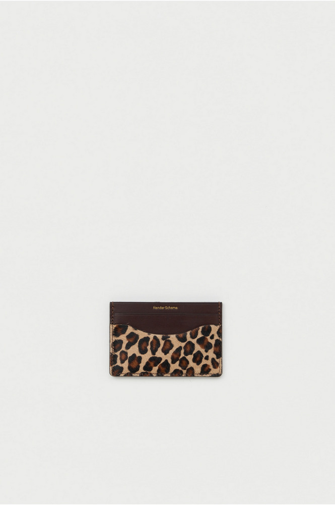 cardholder 詳細画像 dark brown/leopard 