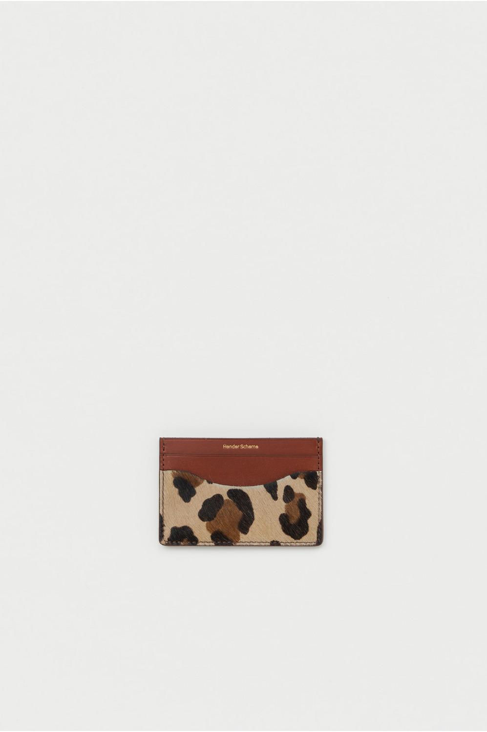 cardholder 詳細画像 brown/leopard 1