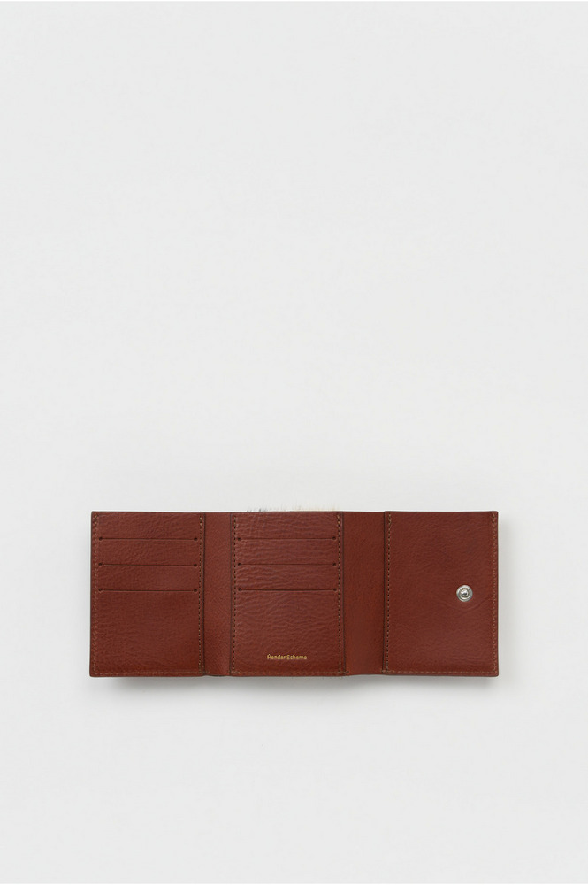 trifold wallet 詳細画像 brown/leopard 1