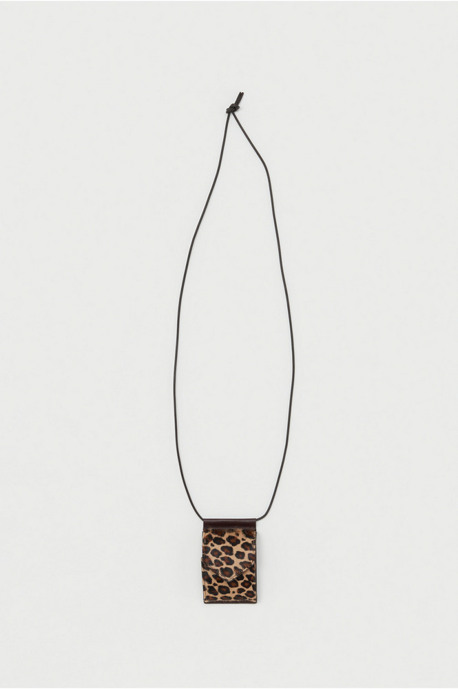 hang wallet 詳細画像 dark brown/leopard 