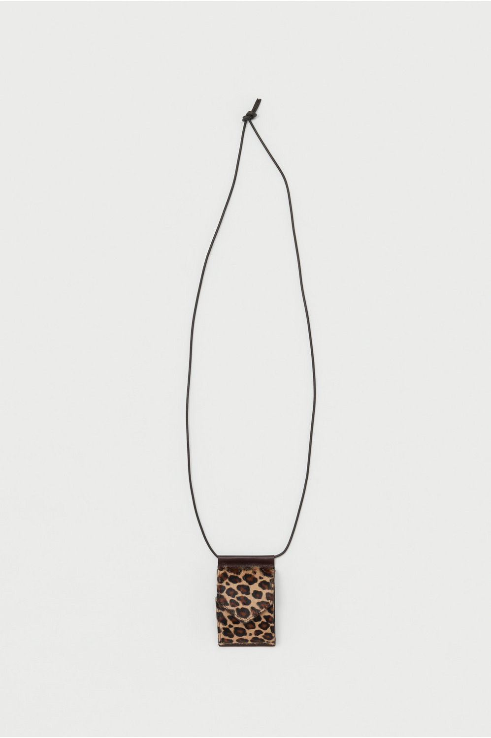 hang wallet 詳細画像 dark brown/leopard 1