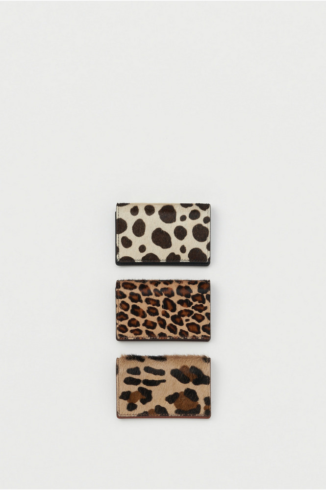folded card case 詳細画像 brown/leopard 3